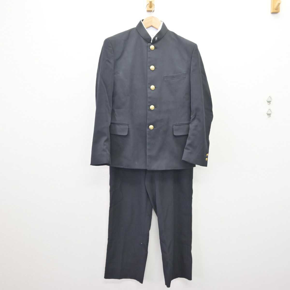 【中古】愛知県 名古屋市立北高等学校 男子制服 3点 (学ラン・シャツ・ズボン) sf068869