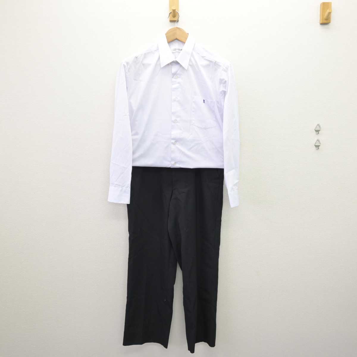 【中古】愛知県 名古屋市立北高等学校 男子制服 3点 (学ラン・シャツ・ズボン) sf068869