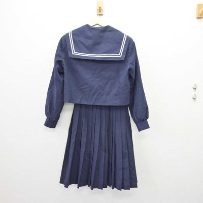 【中古】愛知県 師勝町立熊野中学校 女子制服 2点 (セーラー服・スカート) sf068872