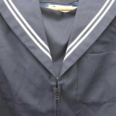 【中古】愛知県 師勝町立熊野中学校 女子制服 2点 (セーラー服・スカート) sf068872