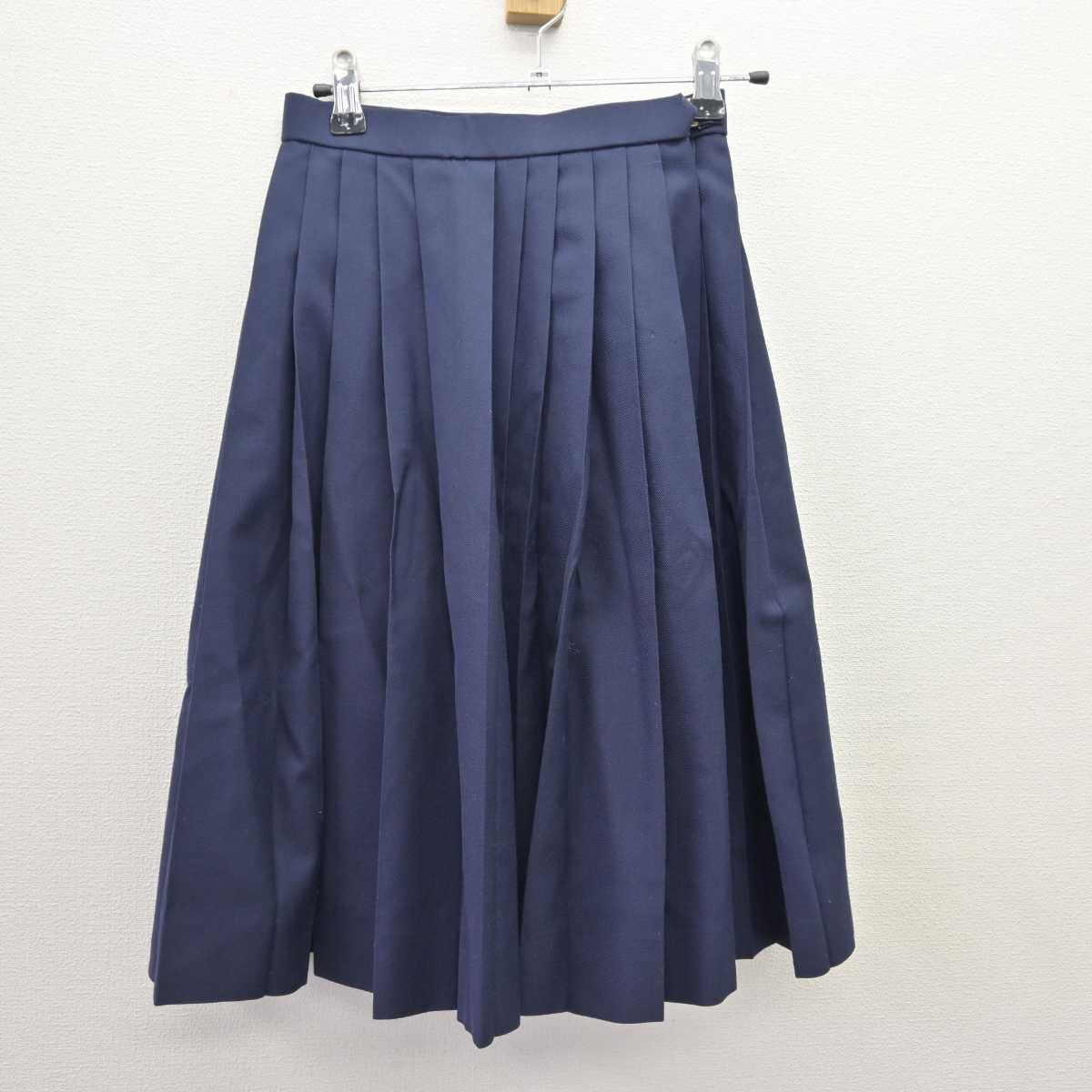 【中古】愛知県 日進北中学校 女子制服 2点 (セーラー服・スカート) sf068874