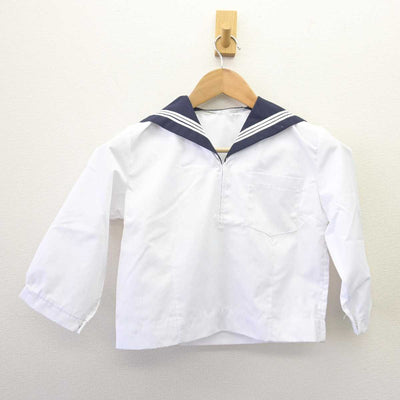 【中古】福島県 白河中央中学校 女子制服 2点 (セーラー服・セーラー服) sf068903