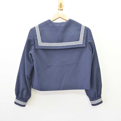 【中古】岩手県 見前中学校 女子制服 3点 (セーラー服・スカート) sf068933