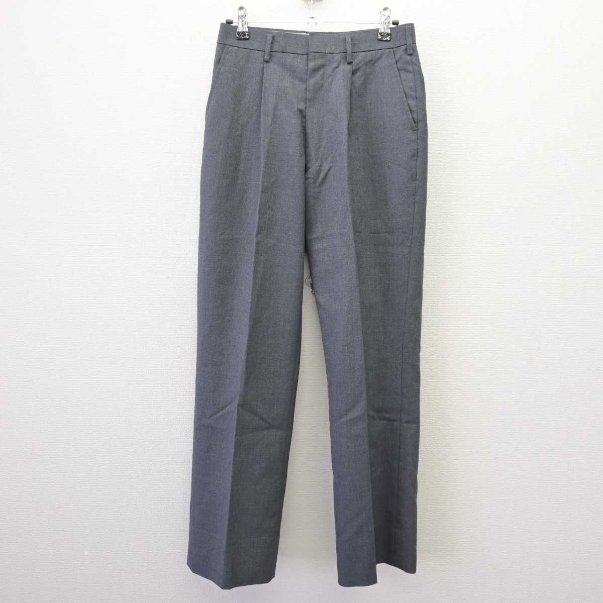 【中古】埼玉県 開智高等学校 男子制服 2点 (シャツ・ズボン) sf068954
