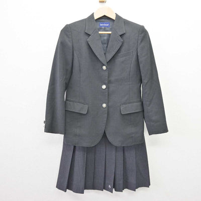 【中古】東京都 東久留米総合高等学校 女子制服 3点 (ブレザー・スカート) sf068960