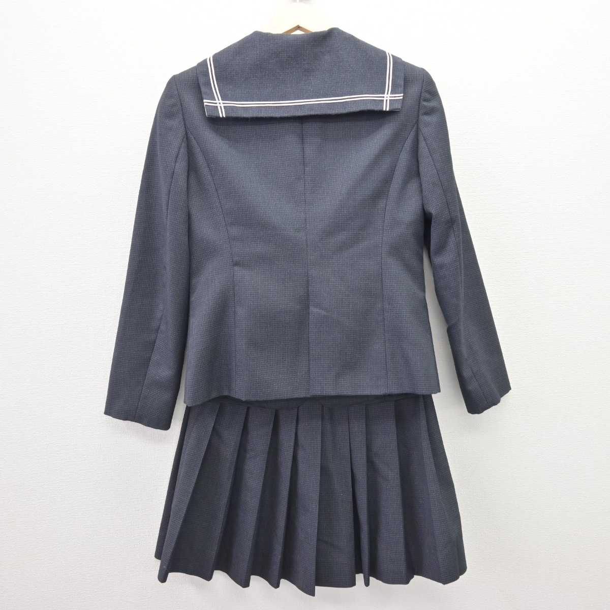 中古】広島県 瀬戸内高等学校 女子制服 3点 (ブレザー