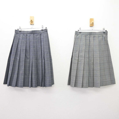 【中古】茨城県 牛久栄進高等学校 女子制服 4点 (ブレザー・スカート) sf068963