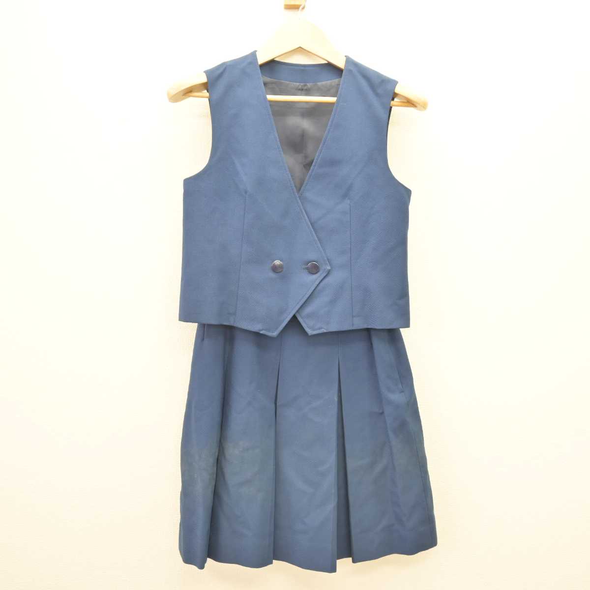 【中古】東京都 椚田中学校 女子制服 3点 (ブレザー・ベスト・スカート) sf068964