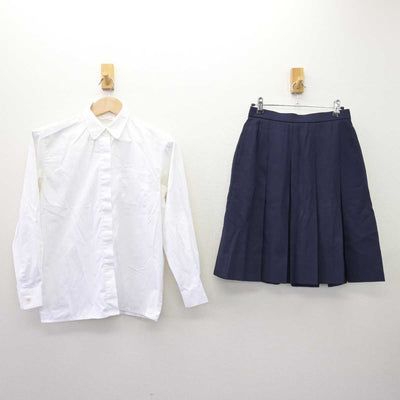 【中古】埼玉県 山村国際高等学校 女子制服 4点 (ブレザー・ニット・シャツ・スカート) sf068972