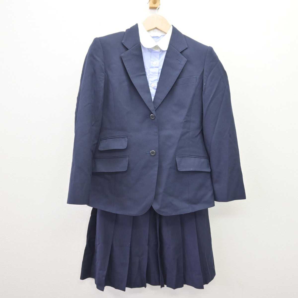 【中古】埼玉県 埼玉県立芸術総合高等学校 女子制服 3点 (ブレザー・シャツ・スカート) sf068975