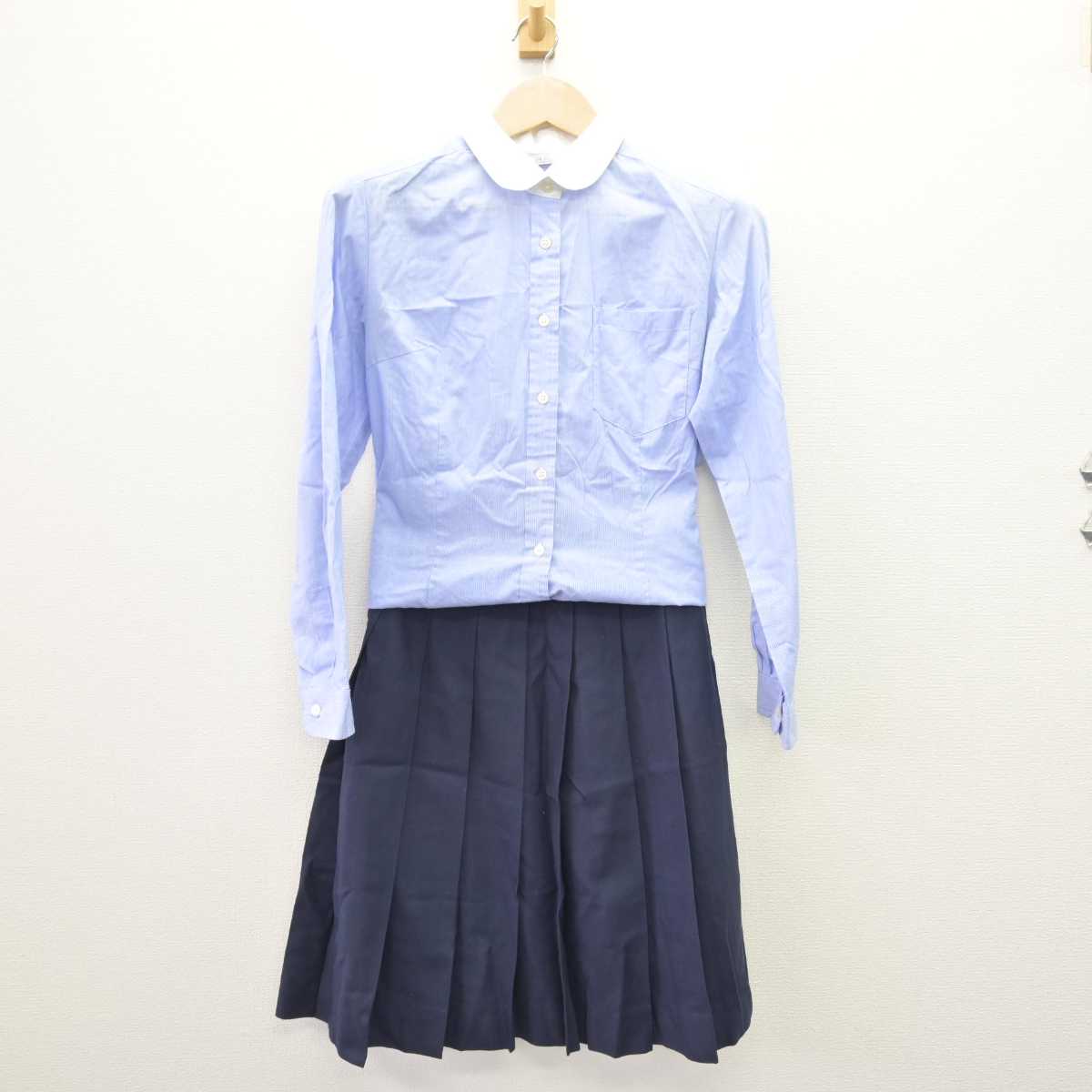 【中古】埼玉県 埼玉県立芸術総合高等学校 女子制服 3点 (ブレザー・シャツ・スカート) sf068975