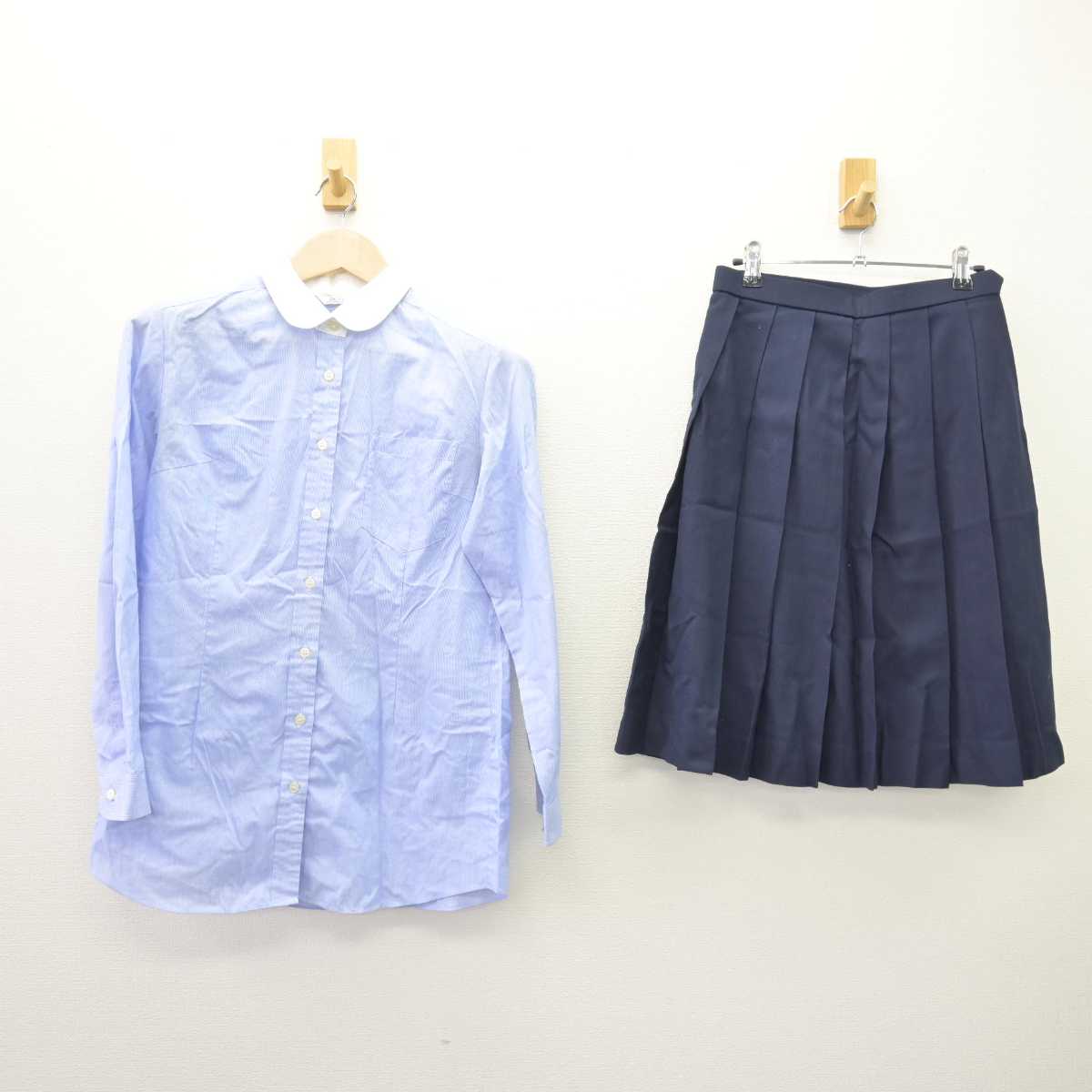 【中古】埼玉県 埼玉県立芸術総合高等学校 女子制服 3点 (ブレザー・シャツ・スカート) sf068975