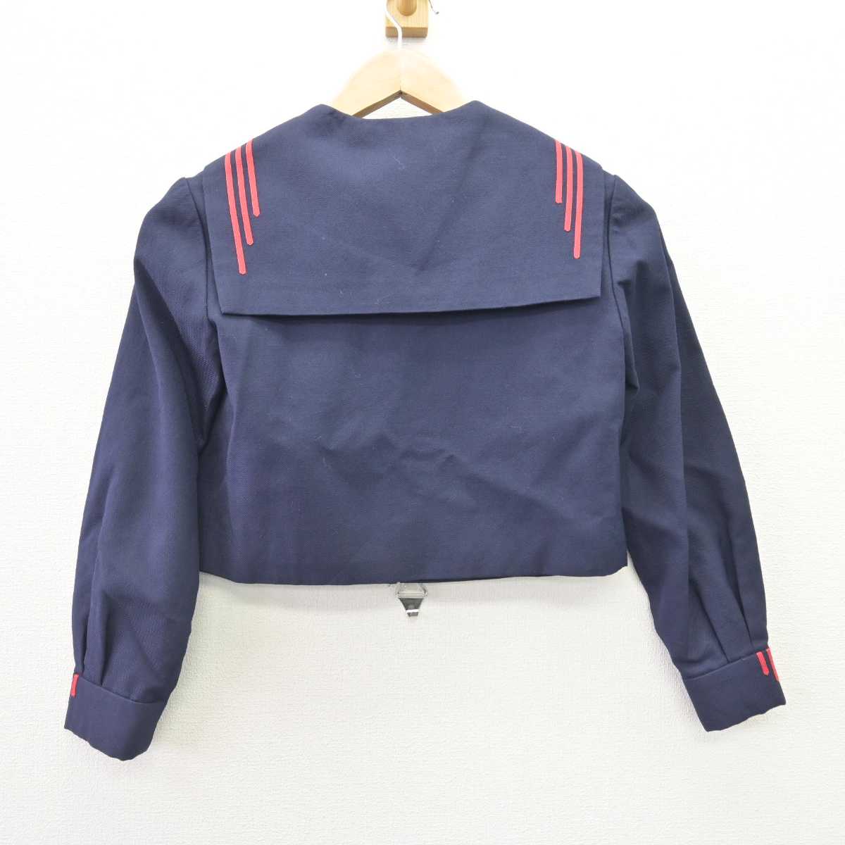 【中古】東京都 川村小学校 女子制服 4点 (ニット・セーラー服・ジャンパースカート) sf068985