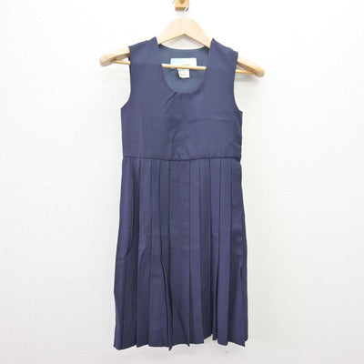 【中古】東京都 川村小学校 女子制服 4点 (ニット・セーラー服・ジャンパースカート) sf068985