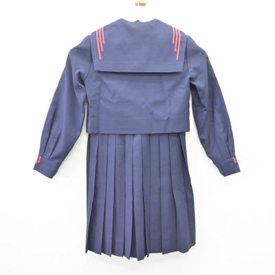 【中古】東京都 川村小学校 女子制服 2点 (セーラー服・ジャンパースカート) sf068988