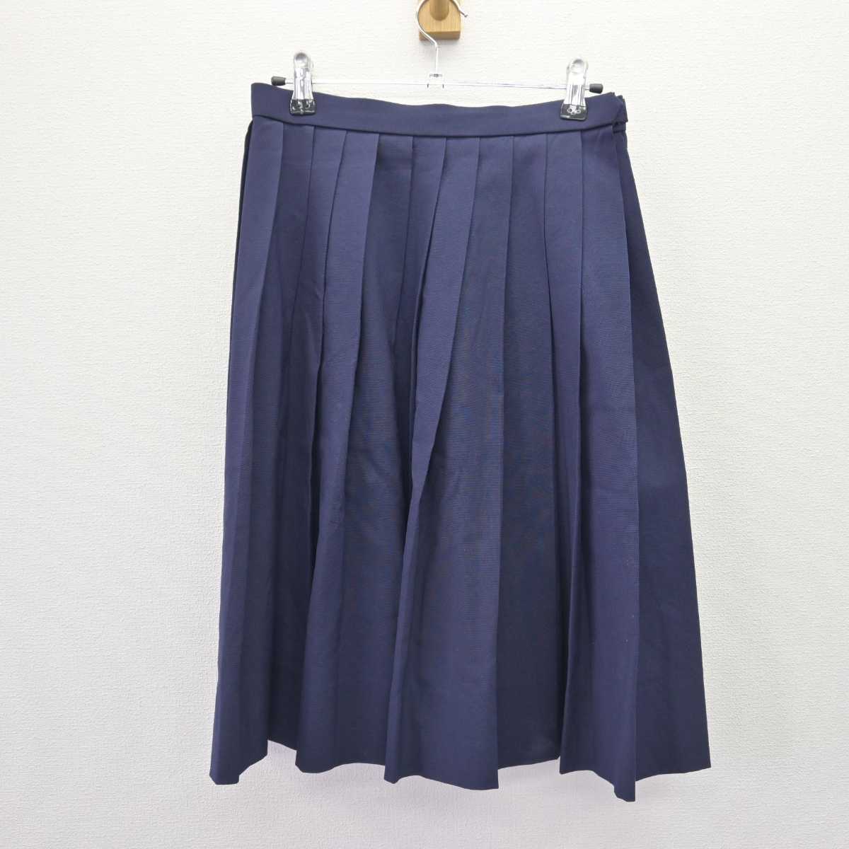 【中古】広島県 広島皆実高等学校 女子制服 2点 (セーラー服・スカート) sf068998