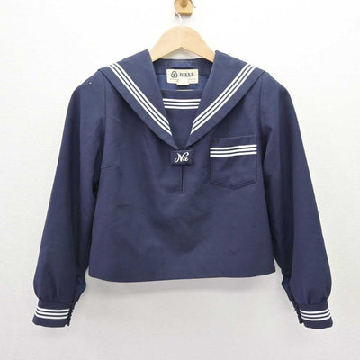 【中古】兵庫県 灘中学校 女子制服 2点 (セーラー服・スカート) sf069005