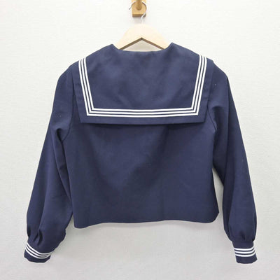 【中古】兵庫県 灘中学校 女子制服 2点 (セーラー服・スカート) sf069005