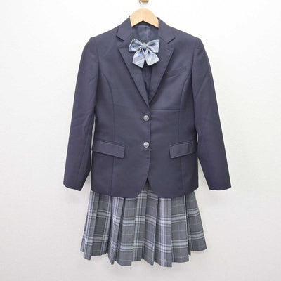 【中古】兵庫県 松陽高等学校 女子制服 3点 (ブレザー・スカート) sf069006