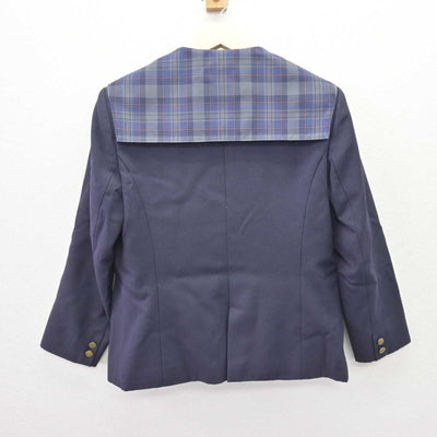 【中古】愛媛県 土居中学校 女子制服 3点 (ブレザー・スカート) sf069008