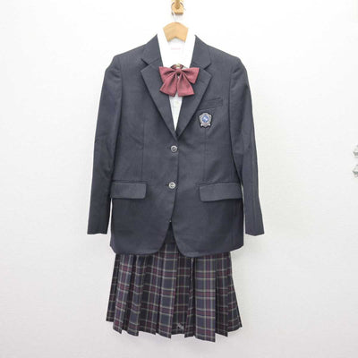 【中古】大阪府 東百舌鳥高等学校 女子制服 4点 (ブレザー・シャツ・スカート) sf069013