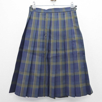 【中古】福岡県 黒木高等学校 女子制服 3点 (ブレザー・ベスト・スカート) sf069020