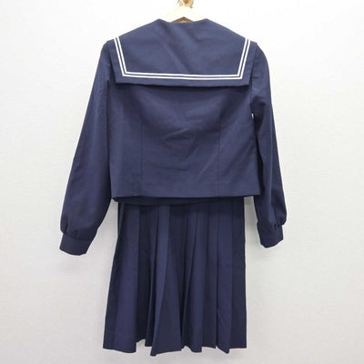 【中古】大分県 緑ヶ丘中学校 女子制服 2点 (セーラー服・ジャンパースカート) sf069028