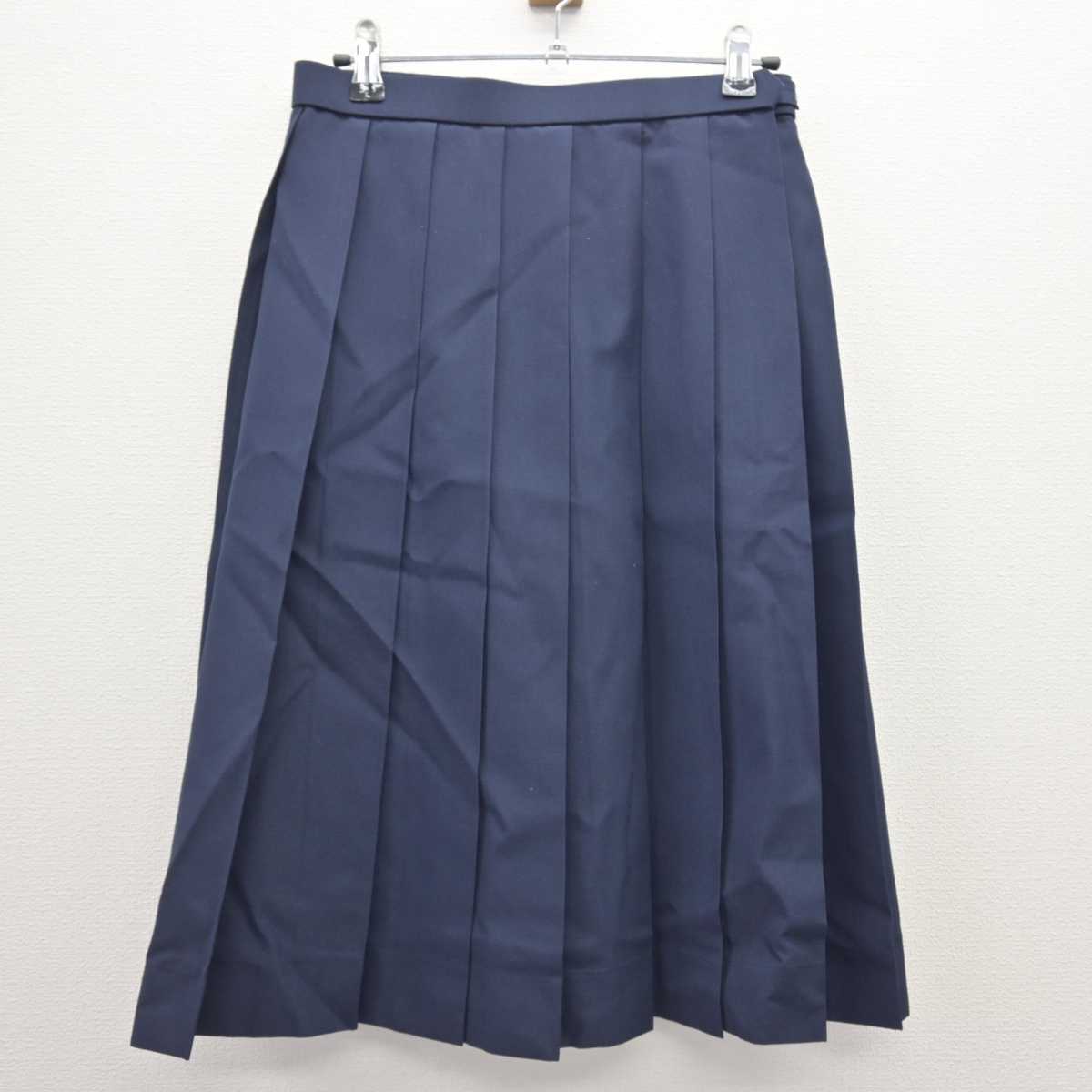 【中古】大分県 大分中学校・高等学校 女子制服 3点 (セーラー服・スカート) sf069038