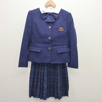 【中古】熊本県 熊本中央高等学校/旧制服 女子制服 4点 (ブレザー・シャツ・スカート) sf069048