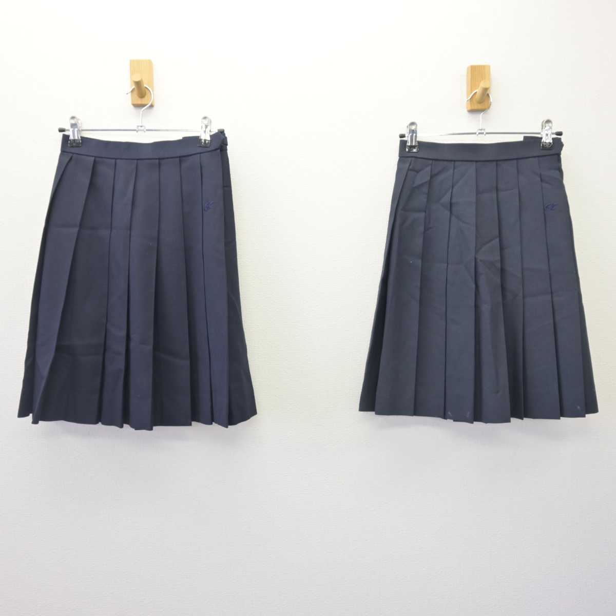 【中古】岐阜県 岐阜各務野高等学校 女子制服 3点 (ブレザー・スカート) sf069055