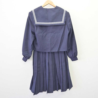 【中古】愛知県 十四山中学校 女子制服 3点 (セーラー服・スカート) sf069128