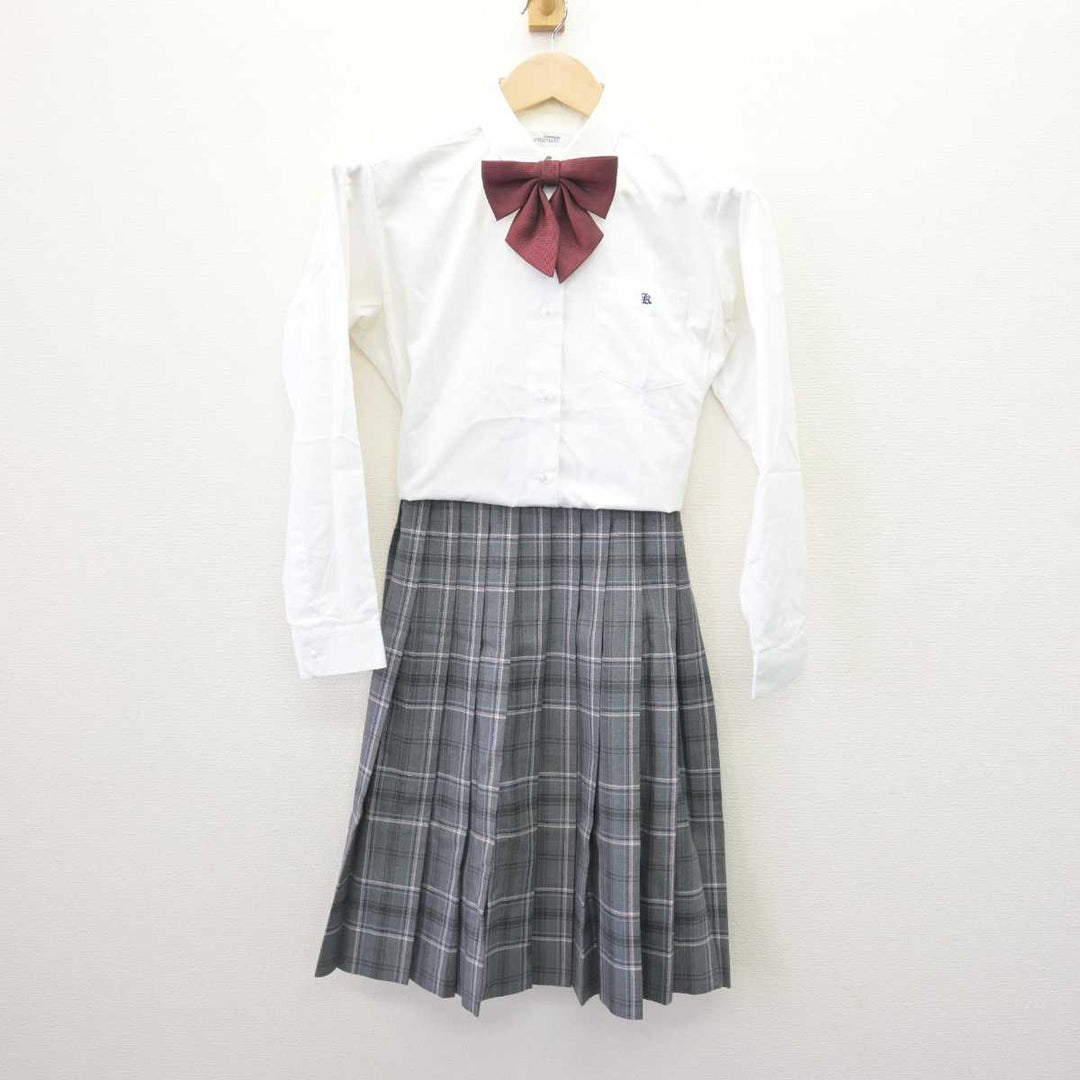 中古】秋田県 国学館高等学校 女子制服 4点 (ブレザー・シャツ 中古】秋田県 国学館高等学校 女子制服 4点 (ブレザー・シャツ