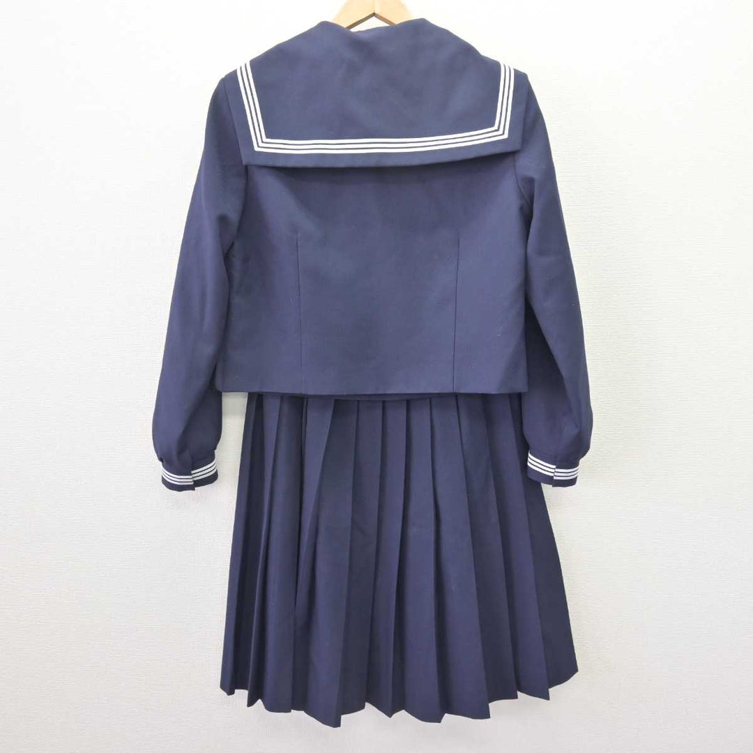 中古】埼玉県 妻沼西中学校 女子制服 4点 (セーラー服・スカート 中古】埼玉県 妻沼西中学校 女子制服 4点 (セーラー服・スカート