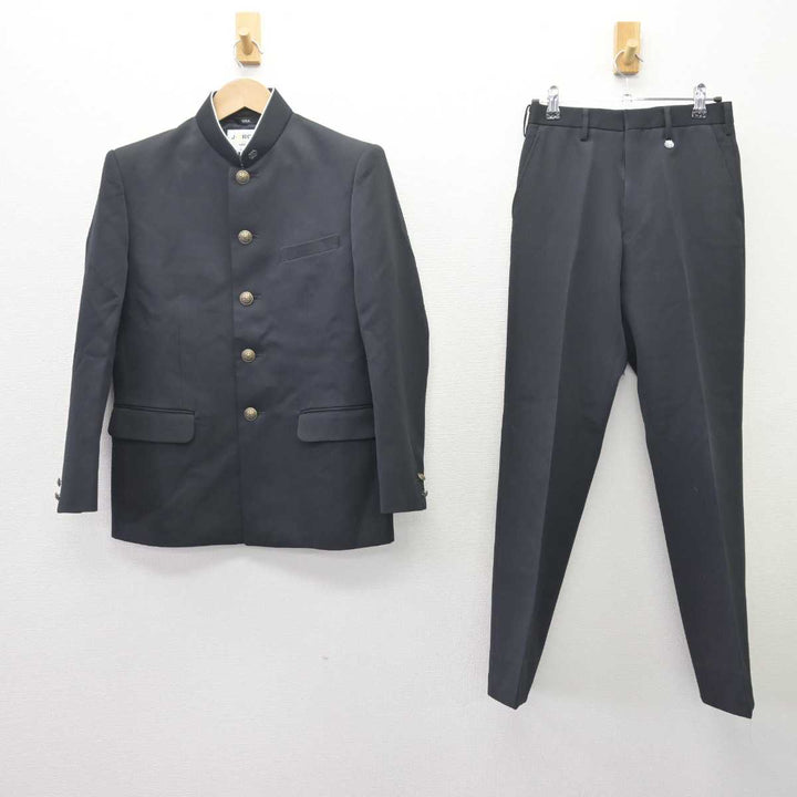 中古】群馬県 宮城中学校 男子制服 2点 (学ラン・ズボン) sf069445