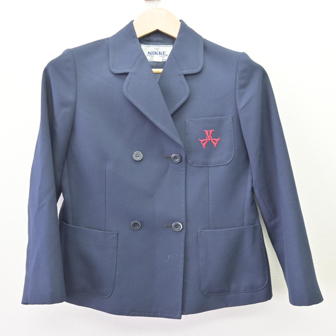 【中古】兵庫県 甲陵中学校 女子制服 2点 (ブレザー・ジャンパースカート) sf069656