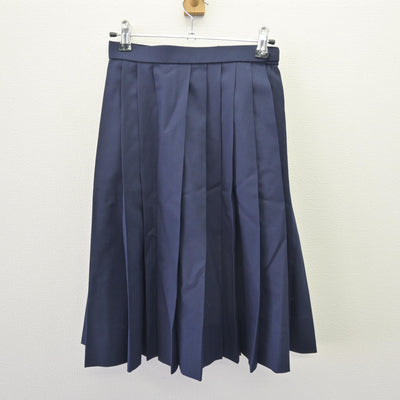 【中古】大阪府 緑中学校 女子制服 3点 (セーラー服・スカート) sf069685