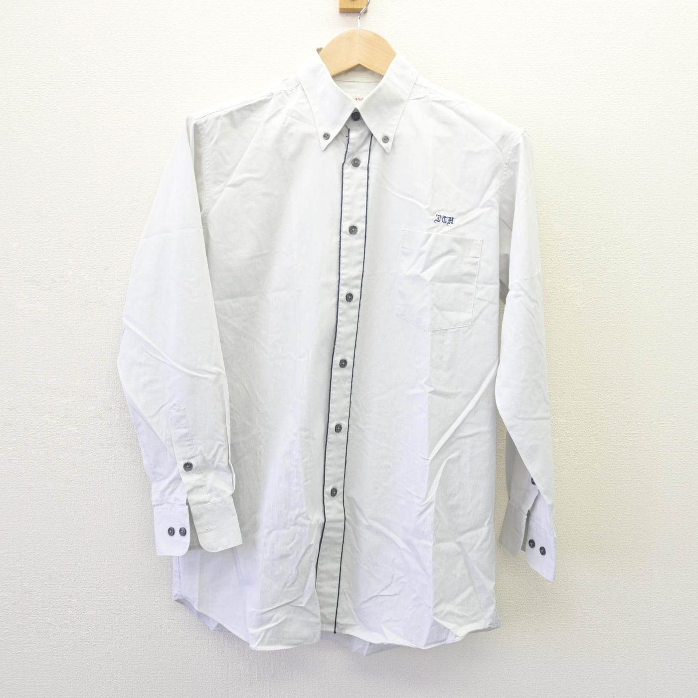 中古】三重県 伊勢工業高等学校 男子制服 2点 (シャツ) sf069694