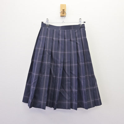 【中古】東京都 六本木中学校 女子制服 4点 (ブレザー・ニット・スカート) sf069743