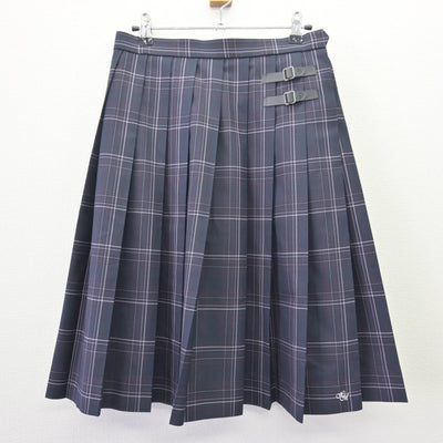 【中古】京都府 東舞鶴高等学校 女子制服 3点 (ニット・ニットベスト・スカート) sf069781