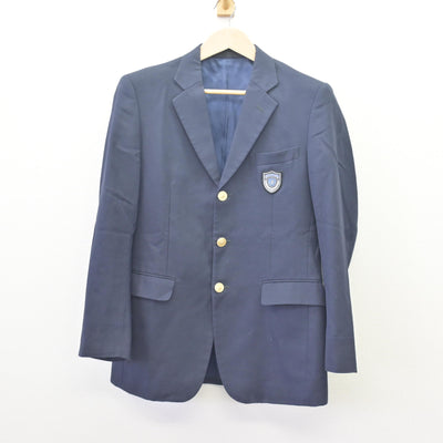 【中古】愛知県 城山中学校 男子制服 3点 (ブレザー・ズボン) sf069841