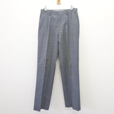 【中古】愛知県 城山中学校 男子制服 3点 (ブレザー・ズボン) sf069841