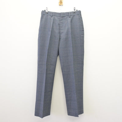 【中古】愛知県 城山中学校 男子制服 3点 (ブレザー・ズボン) sf069842