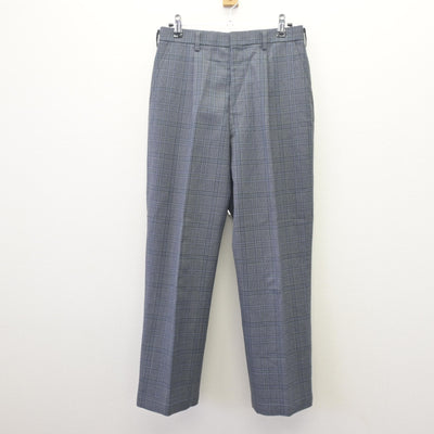 【中古】愛知県 城山中学校 男子制服 3点 (ブレザー・ズボン) sf069843