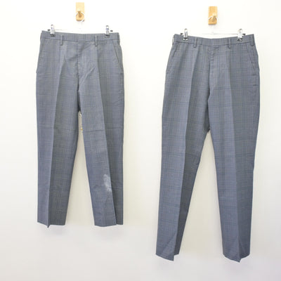 【中古】愛知県 城山中学校 男子制服 2点 (ズボン・ズボン) sf069844