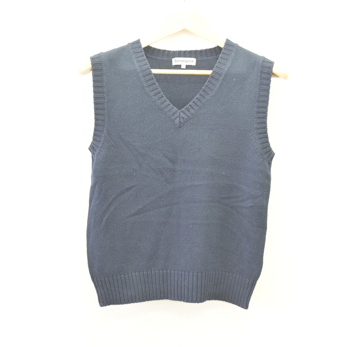 【中古】愛知県 城山中学校 男子制服 2点 (ニットベスト・ズボン) sf069845
