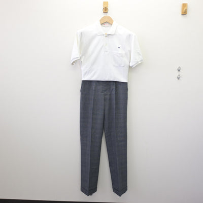 【中古】愛知県 城山中学校 男子制服 2点 (シャツ・ズボン) sf069848