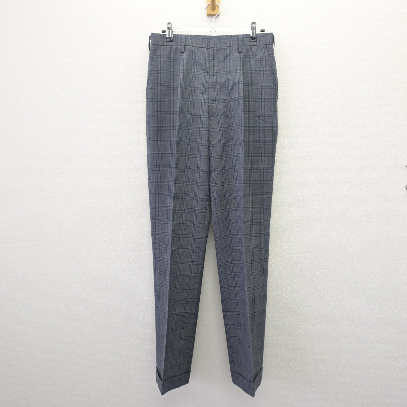 【中古】愛知県 城山中学校 男子制服 2点 (シャツ・ズボン) sf069848