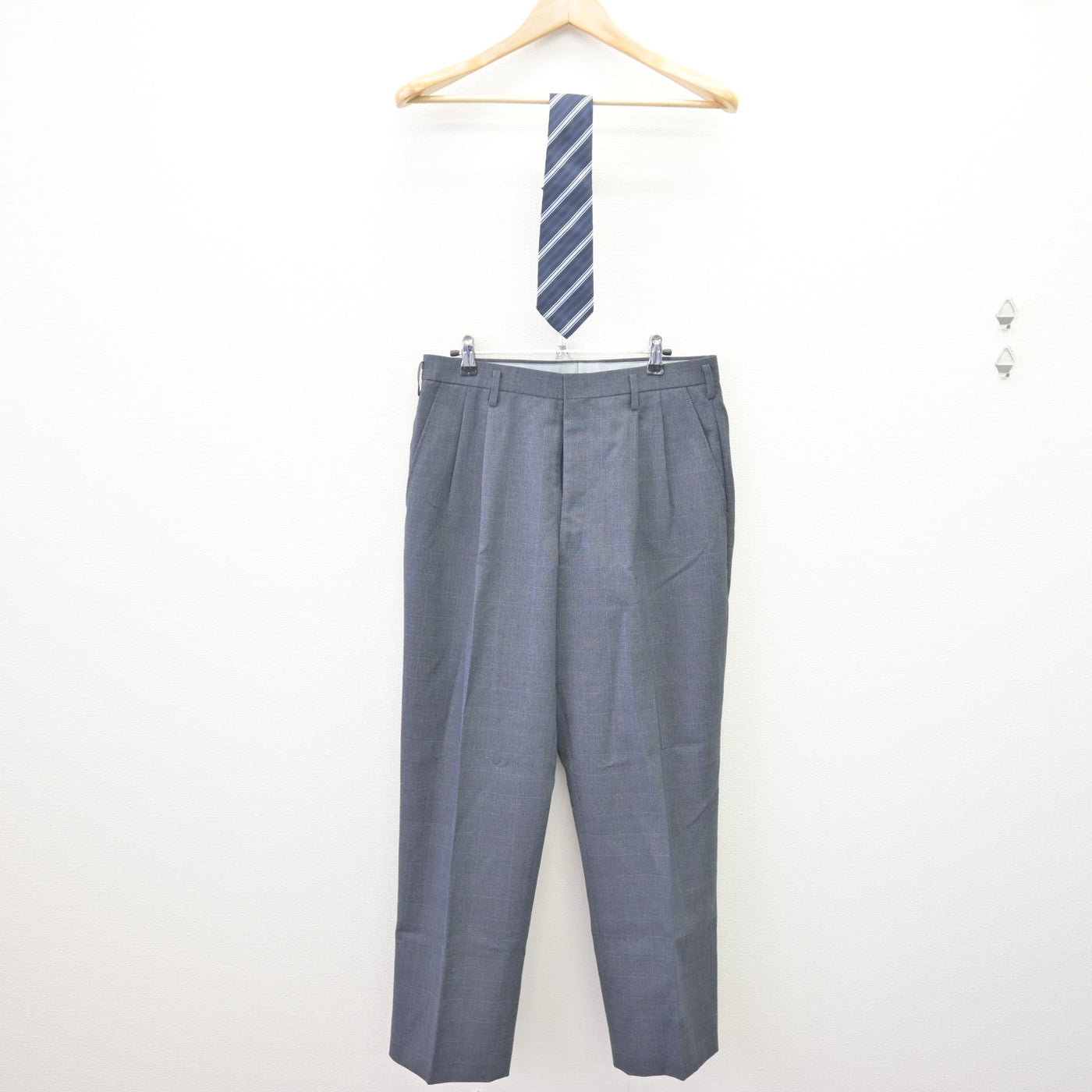 【中古】宮城県 矢本第二中学校 男子制服 2点 (ズボン) sf069896