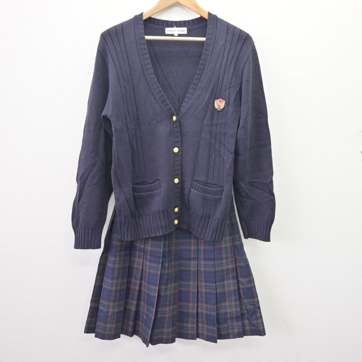 中古】愛知県 安城学園高等学校 女子制服 2点 (ニット・スカート 中古】愛知県 安城学園高等学校 女子制服 2点 (ニット・スカート