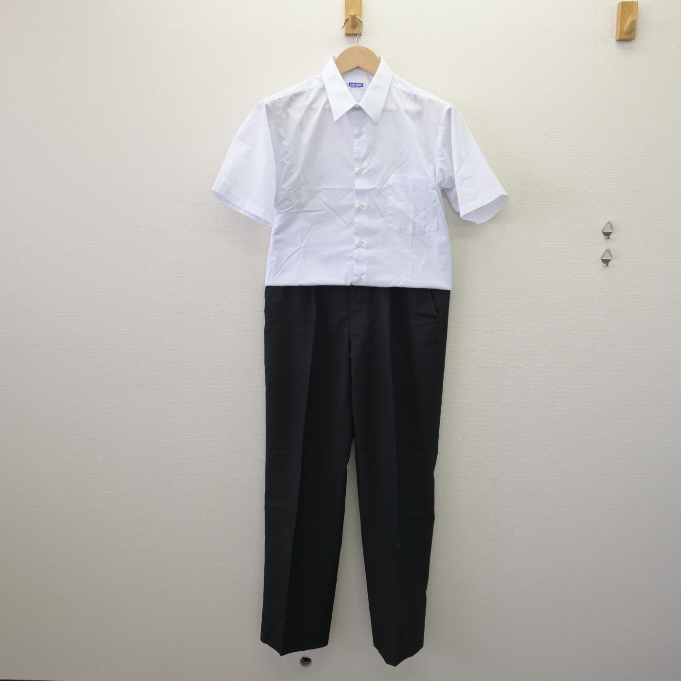 【中古】埼玉県 春日部工業高等学校 男子制服 2点 (シャツ・ズボン) sf069917